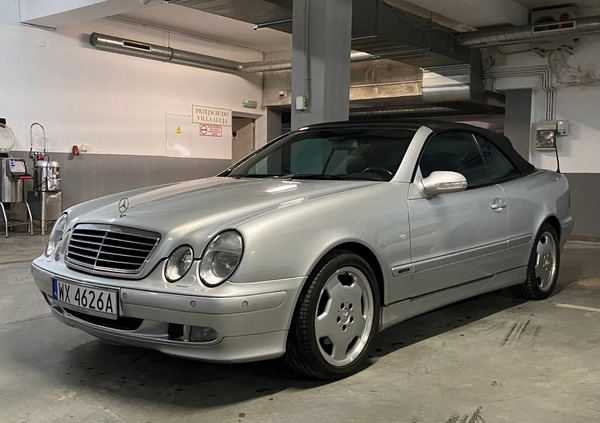 Mercedes-Benz CLK cena 23000 przebieg: 170000, rok produkcji 2000 z Władysławowo małe 106